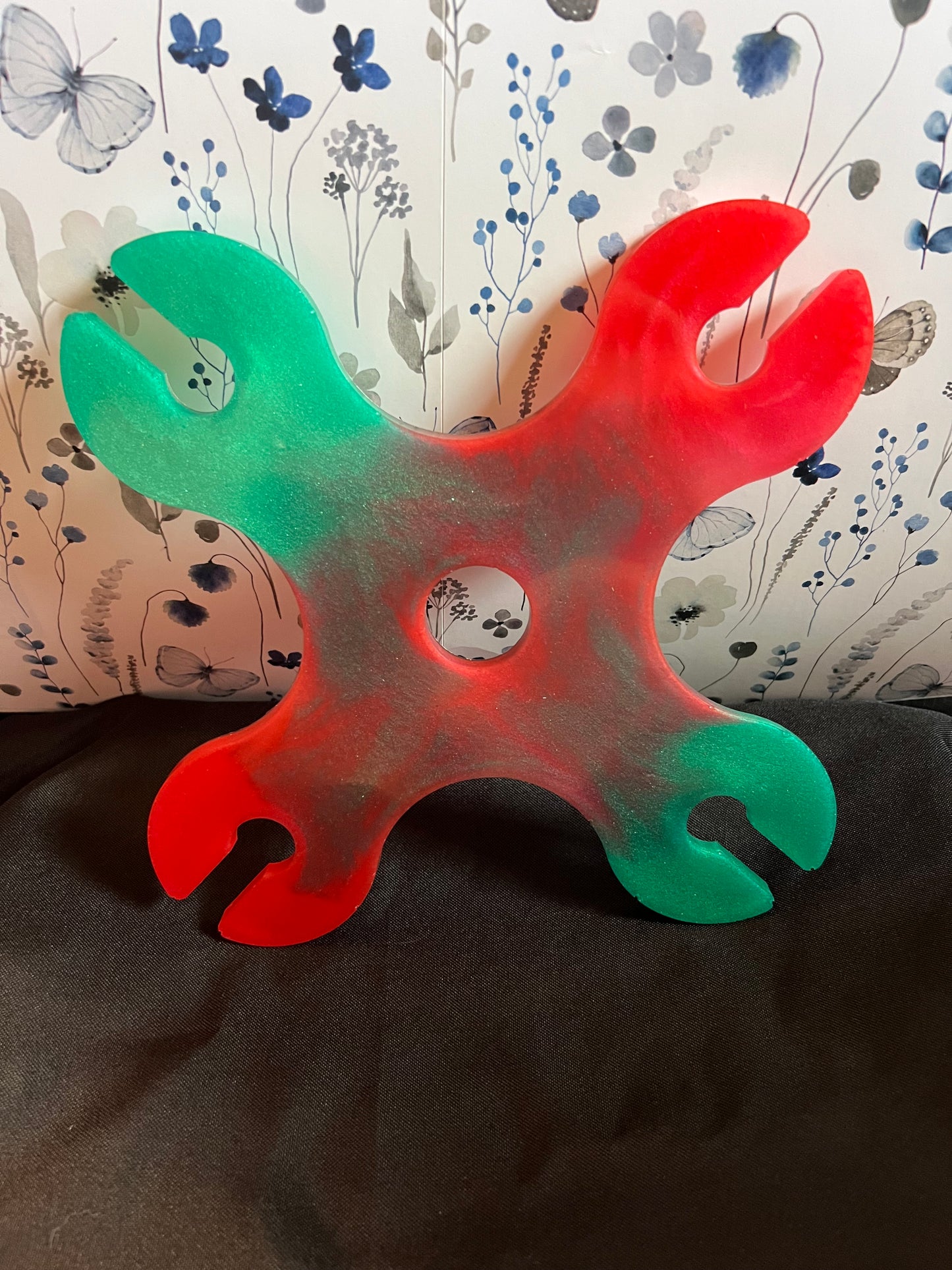 Handmade Resin Wine Glass Holder
